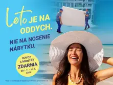 Letná akcia dovoz a montáž zdarma