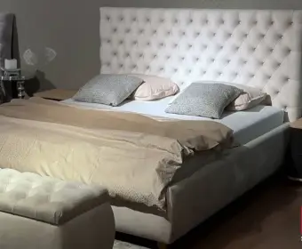 Video čalúnená posteľ Violeta